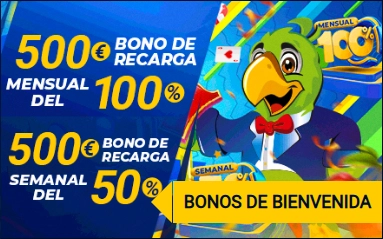 Bono de recarga mensual del 100 % hasta 500 €
