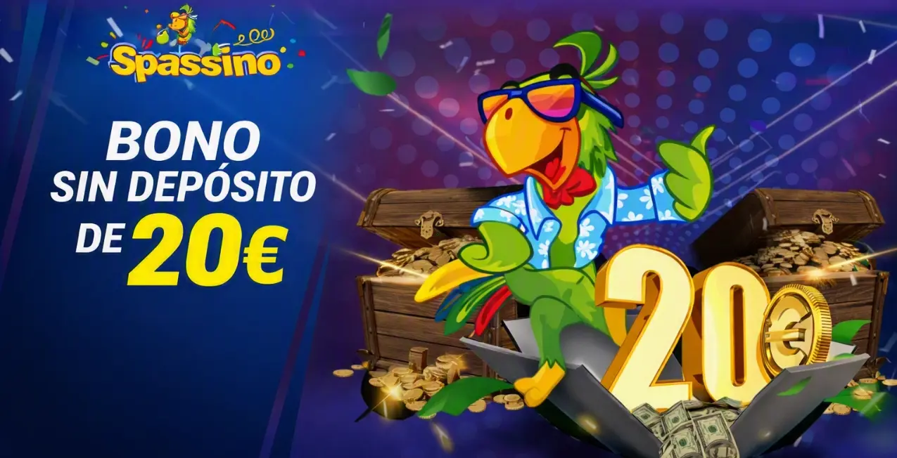 Bono sin depósito de 20 € en Spassino